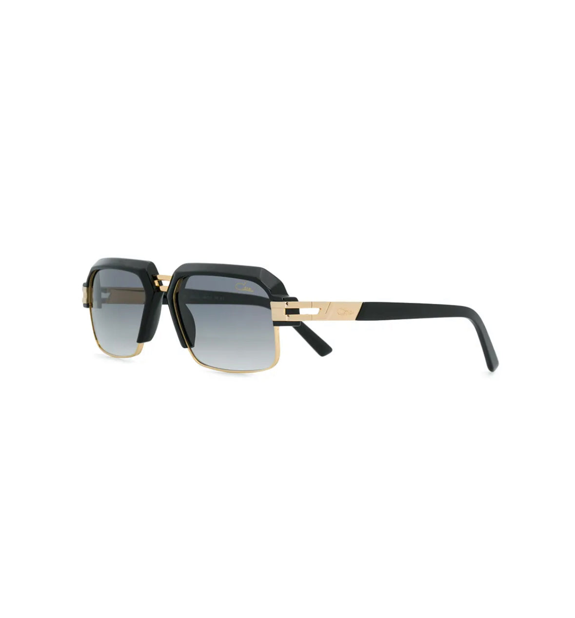 Black-grey gradient lenses, gold frame
