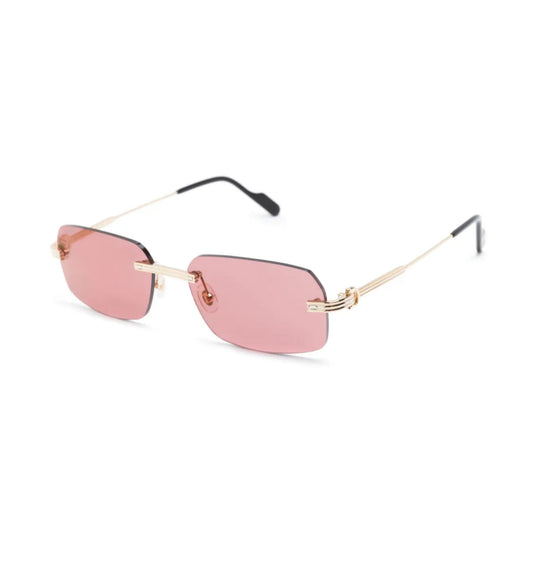 Rose gold sunglasses