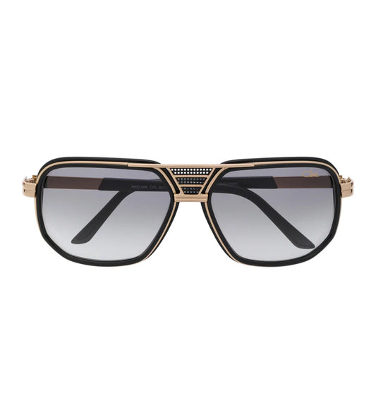 Square black gradient sunglasses