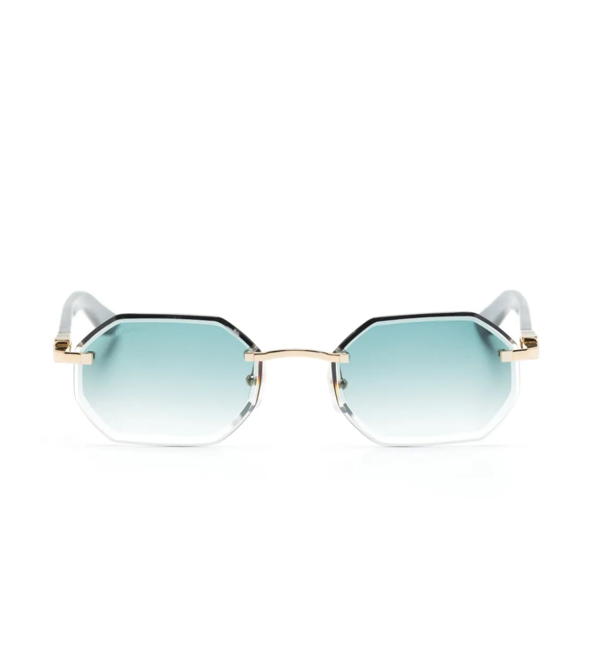 Glasses with Green frames