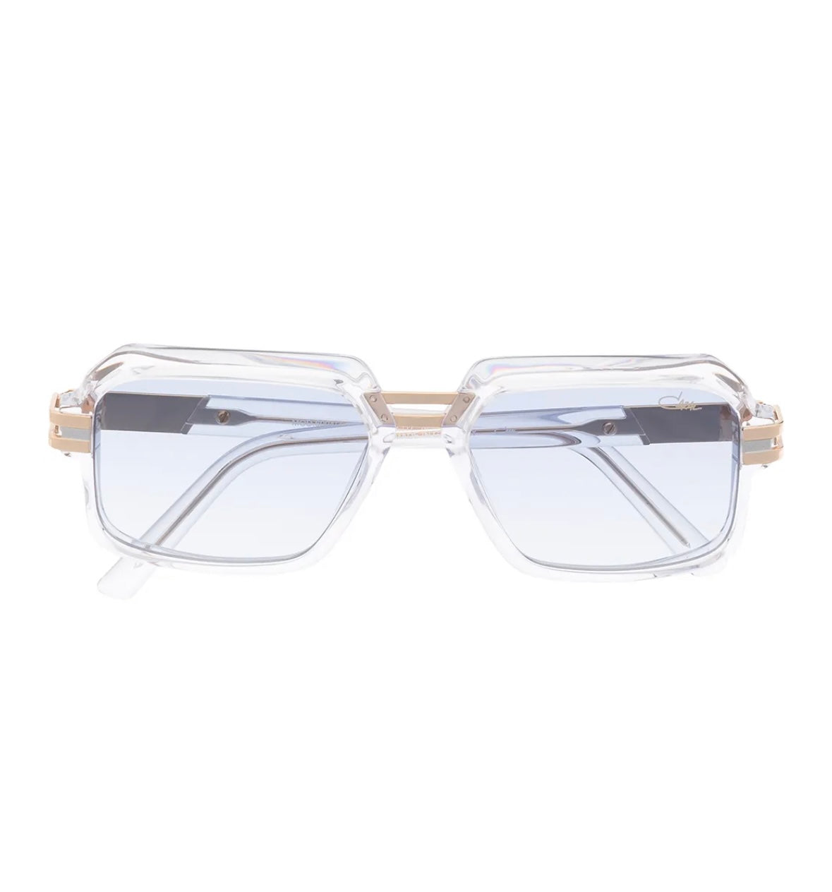 White-Gold gradient lenses, gold frame