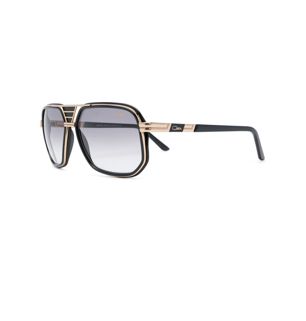 Square black gradient sunglasses