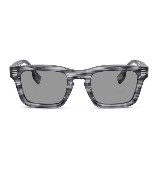 Gray striped sunglasses