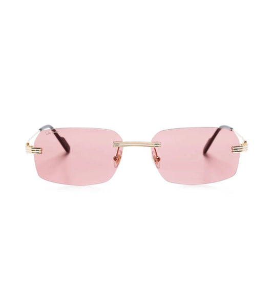 Rose gold sunglasses