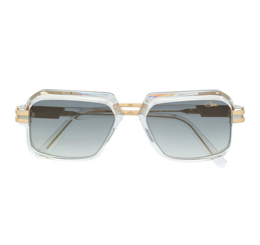 Gold-grey gradient lenses, gold frame